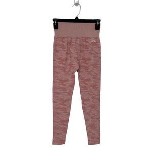 AYBL Active Pink Camo Seamless Ribbed Leggings Size Medium